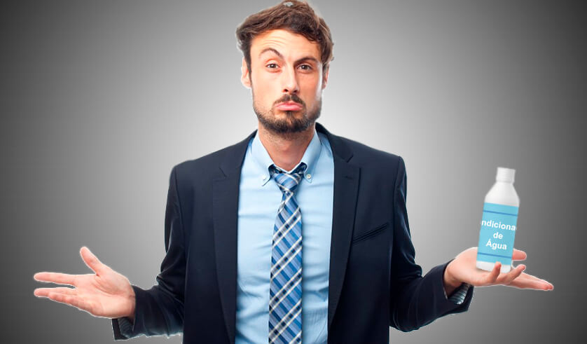 condicionador agua devo usar