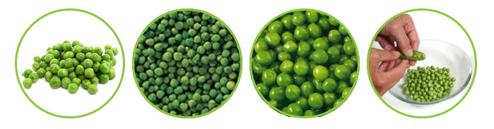 shelled peas